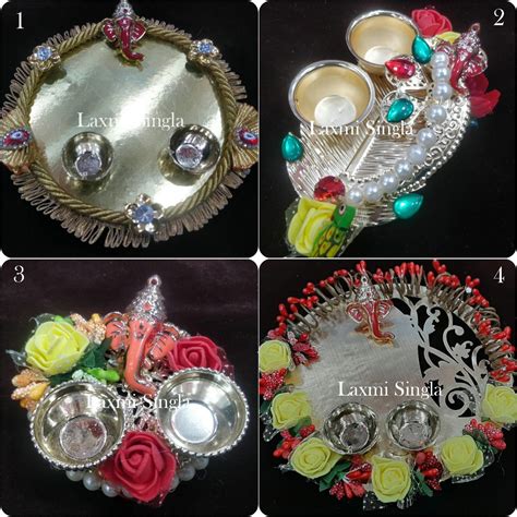 Raksha Bandhan Thali at best price in New Delhi by Laxmi Art & Craft | ID: 4430898812