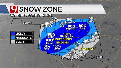 Snow Expected Across Much Of News 9 Viewing Area