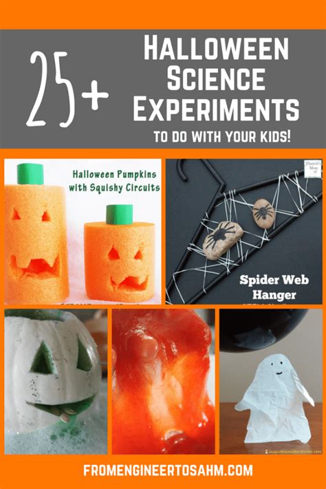 25+ Halloween Science Experiments for kids + Free Experiment Calendar!