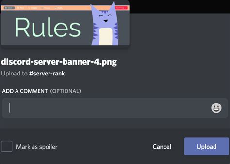 How to Make a Discord Rules Banner