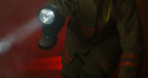 Fire Fighter On Hands Knees Crawling Through Stock Footage SBV-347706892 - Storyblocks