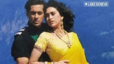 Karisma Kapoor, Salman Khan's '1st foreign outdoor' shoot was for 1996 ...