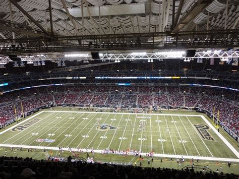 Edward Jones Dome, St. Louis Rams football stadium - Stadiums of Pro ...