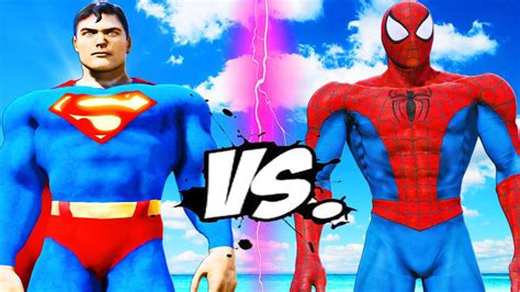 Gambar Superman Vs Spiderman – mosi