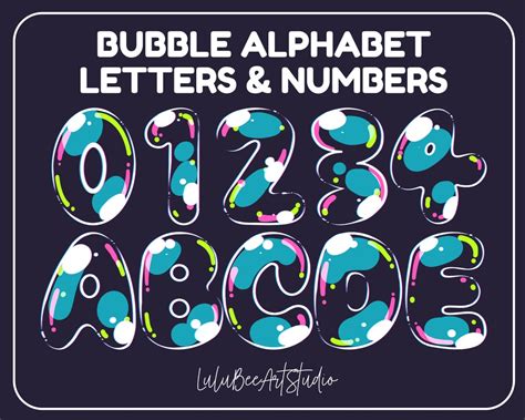 Bubble Letters Alphabet Stock Illustrations 3 308 Bub - vrogue.co