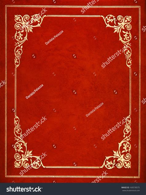 Red Leather Book Cover Stock Photo 169578575 | Shutterstock