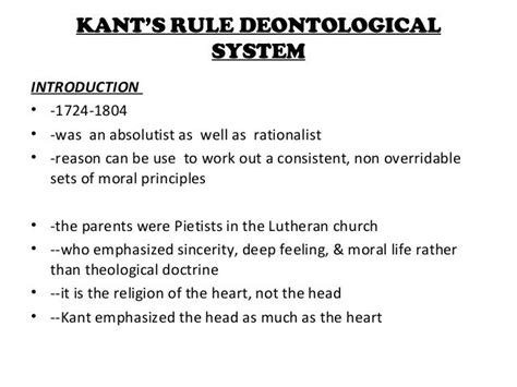 Kantianism