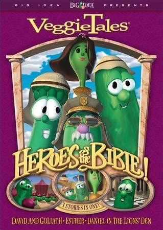 Heroes of the Bible: David & Goliath, Esther, and Daniel in the Lions' Den, VeggieTales DVD ...