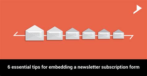 6 essential tips for a newsletter subscription form