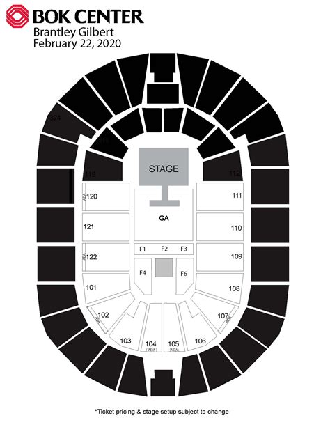 Bok Center Seating Chart ⋆ Calendar for Planning