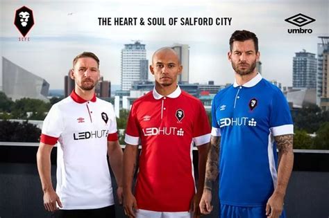 Class of 92 owned Salford City FC sign five-year kit deal with ...