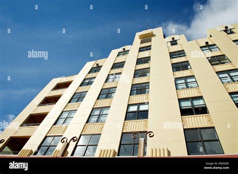 miami art deco Stock Photo - Alamy