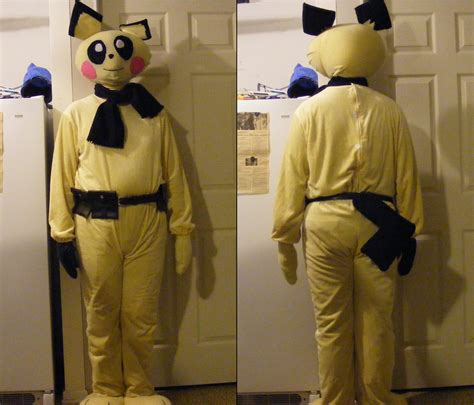 Pichu Cosplay (Front and Back) — Weasyl