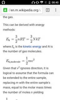 physical chemistry - Kinetic energy of an ideal gas - Chemistry Stack ...