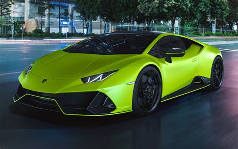 2020 Lamborghini Huracan Evo Fluo Capsule - Wallpapers and HD Images | Car Pixel