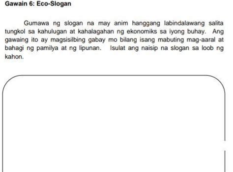 Slogan Tungkol Sa Araling Panlipunan - Conten Den 4