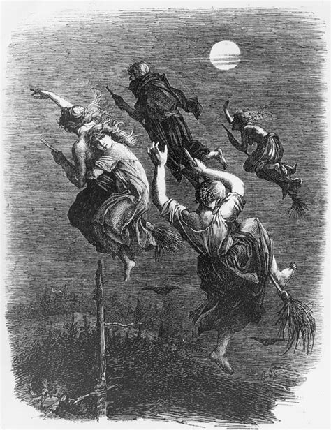 Witches Coven by Hulton Archive