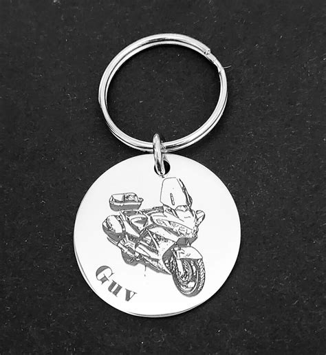 Custom Car Photo Keyring By Posh Paws