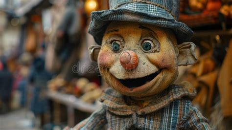 Famous Guignol Puppet in Lyon, France: a Traditional French Art Form Stock Illustration ...