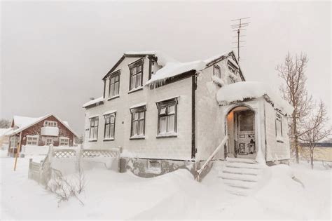 Snow Storm In Akureyri, North Iceland - Snow Addiction - News about Mountains, Ski, Snowboard ...