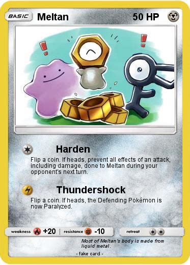 Pokémon Meltan 52 52 - Harden - My Pokemon Card