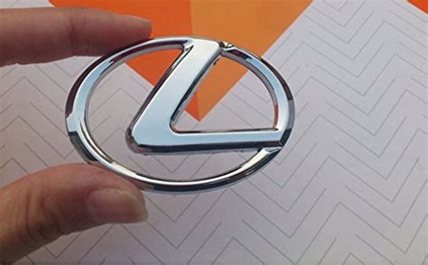 Lexus Silver Steer Wheel Badge car Emblem ABS Steering wheel stickers car styling Auto ...