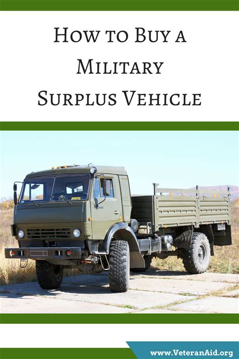 How to Buy a Military Surplus Vehicle - VeteranAid