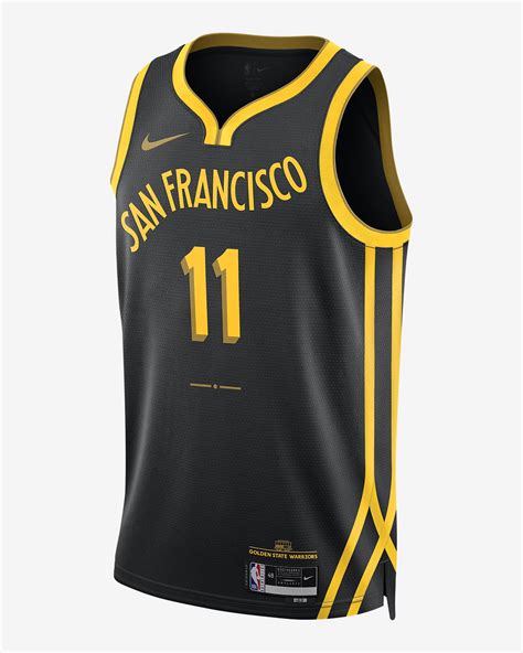 Jersey Nike Dri-FIT Swingman de la NBA para hombre Klay Thompson Golden State Warriors City ...