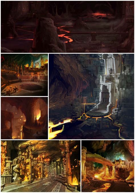 Orzammar - Dragon Age: Origins Concept Art | Fantasy setting, Dwarven city, Concept art