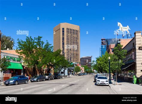 Main Street in historic downtown Boise, Idaho, USA Stock Photo - Alamy