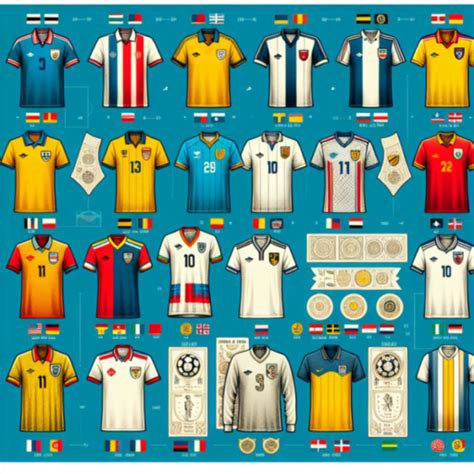 The Ultimate Guide to Soccer World Cup Team Jerseys - Soccer Unlimited ...