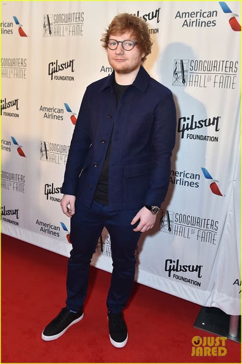 Ed Sheeran is Honored at the Songwriters Hall of Fame Awards! | Photo ...