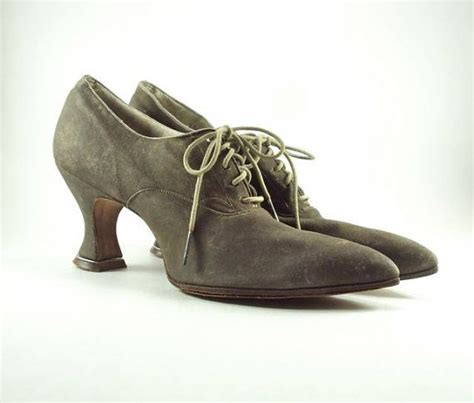 Victorian Shoes Brown Suede Ladies Lace Up by Boyd-Welsh | Victorian shoes, Women shoes, Women ...