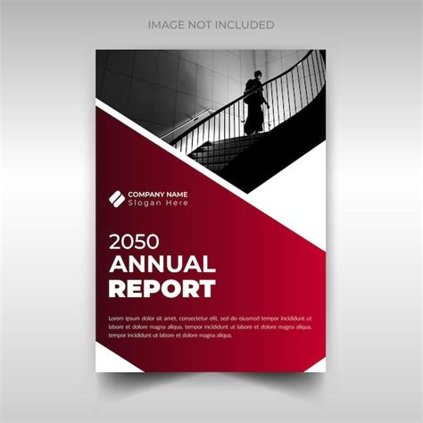 Premium Vector | Abstract annual report book cover business template