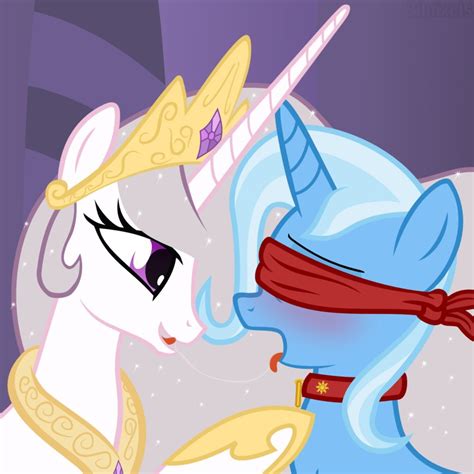 trixie x celestia - mlp fim ship and couples Photo (35803967) - Fanpop