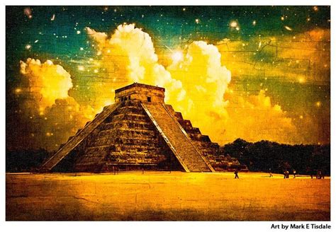 The Mayan Mystery - Magical Chichen Itza Art Print