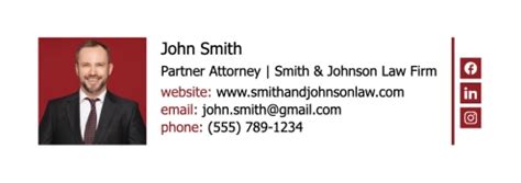 Lawyer & Attorney Email Signature: Templates & Tips - MySignature