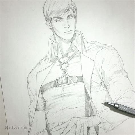 art by shinji — Erwin Smith fan art