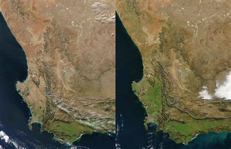 Drought in Western Cape, South Africa : Natural Hazards