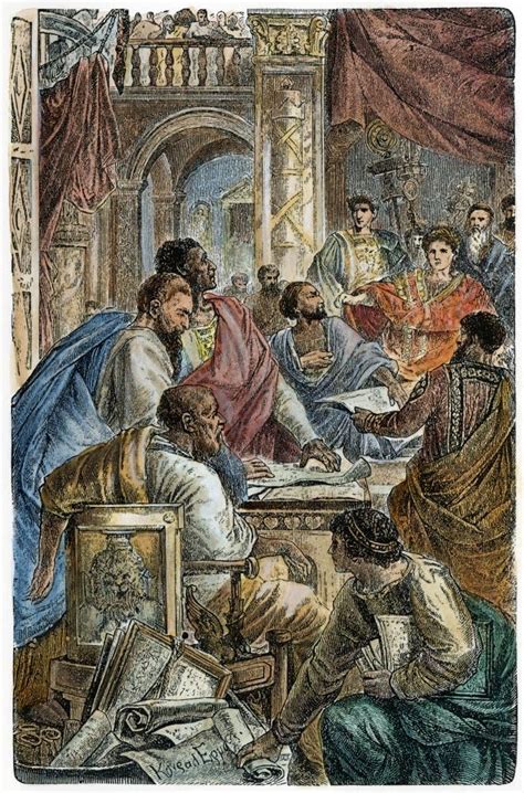 Amazon.com: Nicaea Council 325 AD Nthe 1St Ecumenical Council Convoked By Emperor Constantine In ...