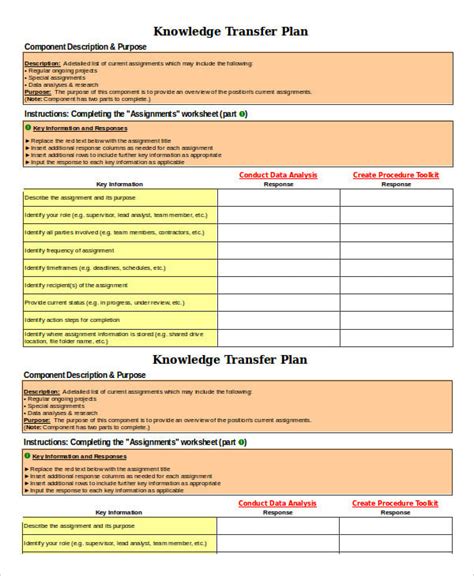 8+Transition Plan Templates - Word, PDF | Free & Premium Templates