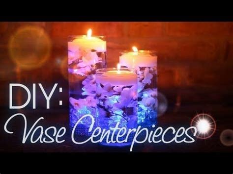 Wodnerful DIY Unique Floating Candle Centerpiece With Flower | Diy floating candles, Floating ...