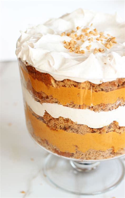 Pumpkin Butterscotch Spice Cake Trifle