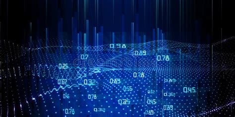 Abstract Analysis Infographics Background. Spatio Temporal Mining Data. Big Data Stock Photo ...