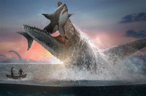 Jurassic World Mosasaurus by Huang Hao : r/ImaginaryLeviathans