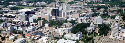 Jackson Mississippi Skyline Panorama