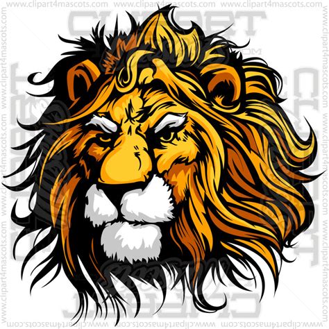 Lion Clip Art Image. Vector or Jpg Formats.