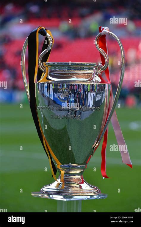 Trophy during the UEFA Champions League Final, Bayern Munich Vs ...