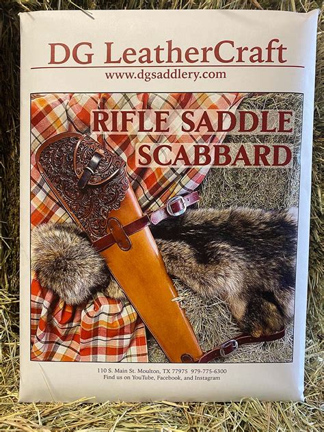 Rifle Saddle Scabbard Pattern Pack-PRINTED – DG Saddlery Store