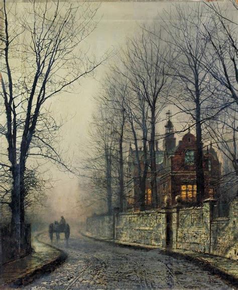 John Atkinson Grimshaw November Moonlight painting | framed paintings for sale